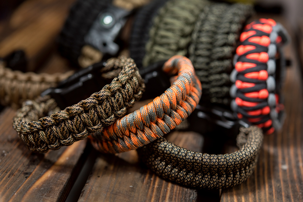 Bracelets Made of Paracord